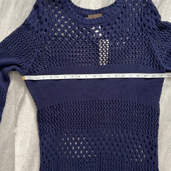 Navy Blue Tommy Bahama Sweater Dress XL soft stretchy comfortable - Picture 11 of 15